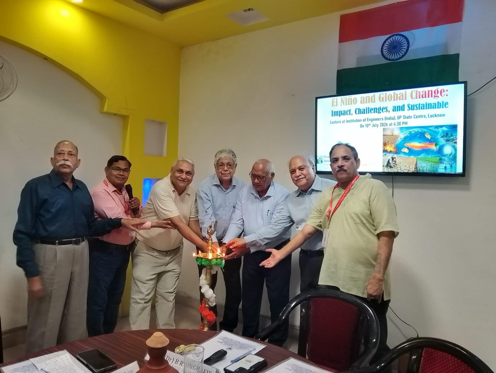 जलवायु परिवर्तन की बड़ी चेतावनी: 'एल नीनो' से भारत में मानसून हो सकता है कमजोर, कृषि और पेयजल संकट की आशंका – प्रो. भरत राज सिंह