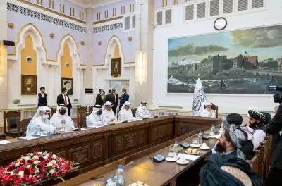 कतर के विदेश मंत्री काबुल में, तालिबान नेतृत्व से की मुलाकात (लीड-1)