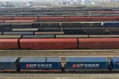 चीन : अप्रैल में वस्तुओं का रेलवे परिवहन अधिक रहा