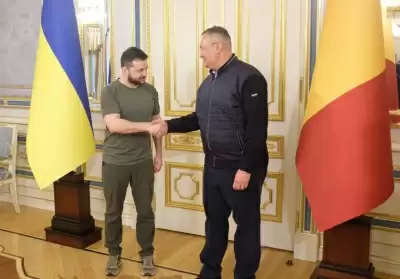 जेलेंस्की, रोमानियाई पीएम ने यूक्रेन में युद्ध पर की चर्चा