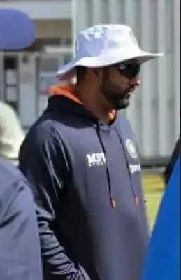 रोहित शर्मा ने भारतीय टेस्ट टीम के साथ शुरू किया अभ्यास