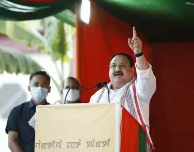 भाजपा शासन ने मणिपुर में स्थिरता लाई : जेपी नड्डा