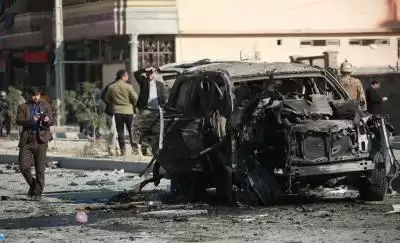 काबुल में विस्फोट : इस्लामिक अमीरात फोर्स के 2 जवान घायल