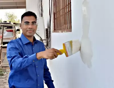 बालोद का कलेक्टोरेट भवन चमकेगा गोबर के पेंट से