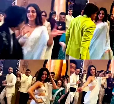 अनन्या, पापा चंकी पांडे ने सात समुंदर पार गाने पर लगाए ठुमके