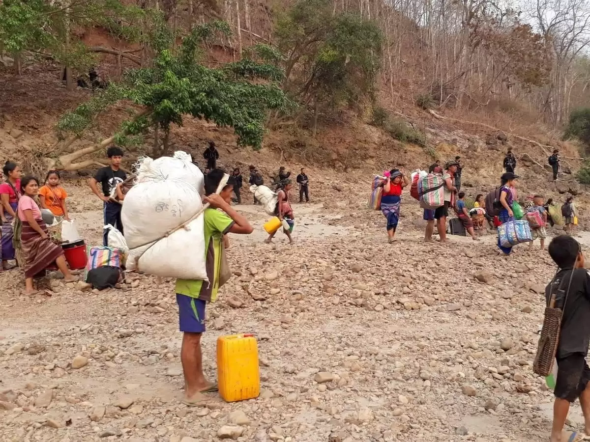 म्यांमार के अवैध प्रवासियों ने मणिपुर में बसाईं बस्तियां: रिपोर्ट