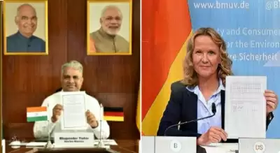 भारत और जर्मनी ने वन, कृषि-पारिस्थितिकी पर 2 समझौतों पर हस्ताक्षर किए