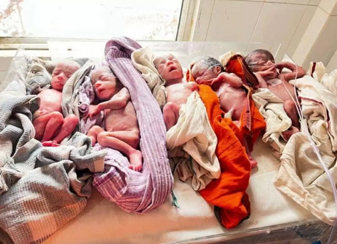 रांची में महिला ने एक साथ पांच बच्चियों को दिया जन्म, पिता बोले- ऊपर वाले की कृपा बरसी