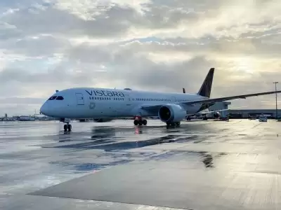 विस्तारा की फ्लाइट में कुछ यात्रियों पर शराब के नशे में अन्य को परेशान करने का आरोप