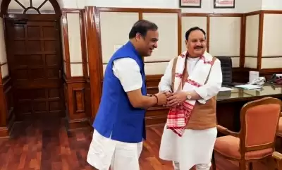 असम के सीएम, नड्डा शाह से मिले, त्रिपुरा व नागालैंड में सरकार गठन पर चर्चा