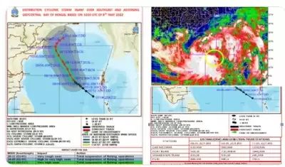 बंगाल की खाड़ी में तेज हुआ चक्रवाती तूफान आसनी (लीड-1)