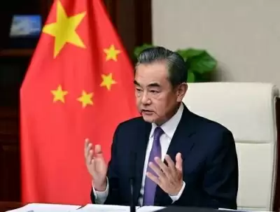 चीनी विदेश मंत्री वांग यी ने भाषण दिया