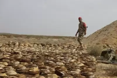 यमन में सऊदी प्रोजेक्ट ने सप्ताह के भीतर 1,045 माइन को साफ किया