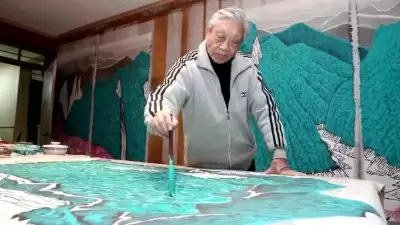 चित्रकार छेन च्यालेंग की पेंटिंग की अनूठी शैली