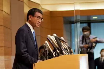 जापान के टीकाकरण मंत्री ने की पीएम के उत्तराधिकारी की उम्मीदवारी की घोषणा