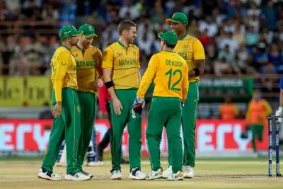 क्रिकेट दक्षिण अफ्रीका ने अपनी टीम को दी बधाई