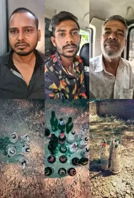 कर्नाटक पुलिस ने बेंगलुरु में छापेमारी के दौरान 10 पेट्रोल बम जब्त किए
