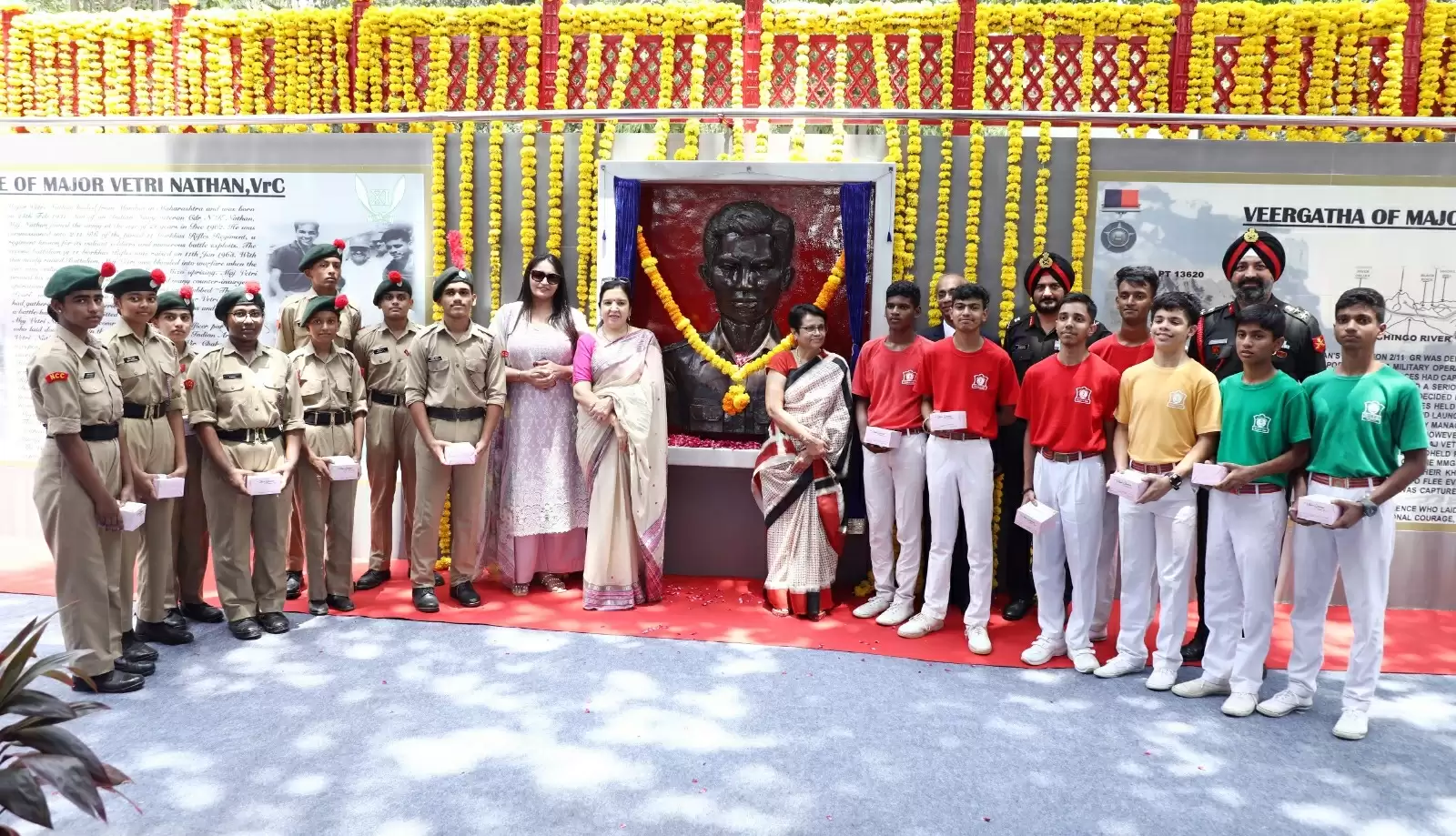 मुंबई के 1971 के युद्ध नायक, मेजर वेट्री नाथन के जन्मस्थान पर उनका स्मारक बना