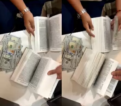 मुंबई हवाईअड्डे पर शख्स ने किताब में छिपाए 90 हजार डॉलर