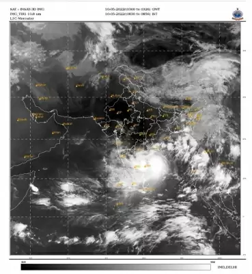 कमजोर पड़ने लगा चक्रवात असानी, तटीय और दक्षिण ओडिशा में भारी बारिश की संभावना