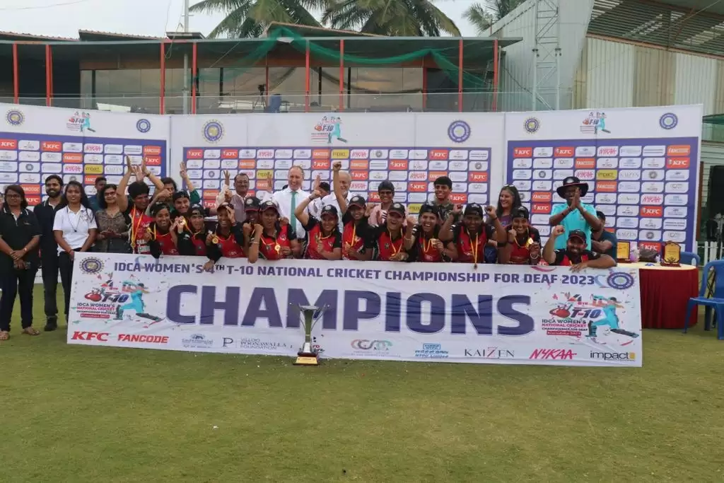 चंडीगढ़ ने बेंगलुरु में बधिरों के लिए महिला टी-10 राष्ट्रीय क्रिकेट चैंपियनशिप जीती