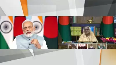 प्रधानमंत्री मोदी, हसीना ने भारत-बांग्लादेश ऊर्जा पाइपलाइन का उद्घाटन किया