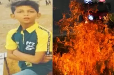 कराची में होमवर्क न करने पर पिता ने 12 साल के बेटे को जलाकर मार डाला