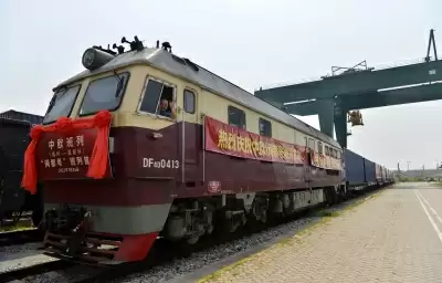 जनवरी से जुलाई तक चीन-यूरोप रेलवे एक्सप्रेस की 8990 रेलगाडियों का संचालन