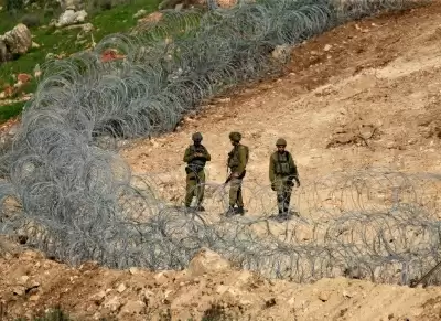 इजरायली टैंक ने लेबनान सीमा पर तकनीकी बाड़ को किया पार