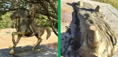 कैलिफोर्निया के पार्क से छत्रपति शिवाजी की प्रतिमा गायब