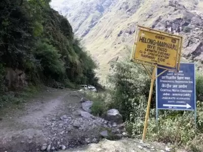 आईआईटी रुड़की की रिपोर्ट के बाद शुरू होगा हेलंग-मारवाड़ी बाईपास का काम