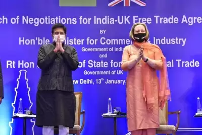 भारत और ब्रिटेन ने महत्वपूर्ण मुक्त व्यापार वार्ता शुरू की