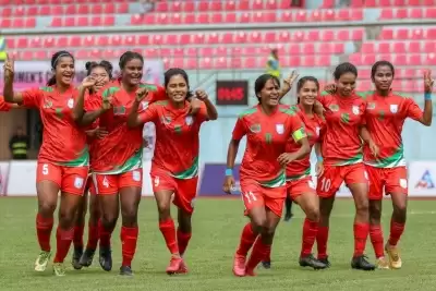 बांग्लादेश ने नेपाल को 3-1 से हराया, पहली बार सैफ महिला चैंपियनशिप जीती