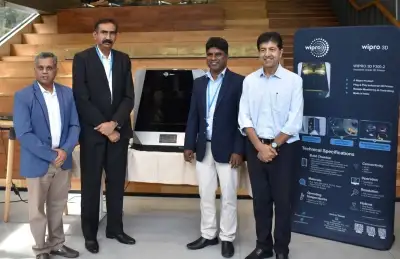 विप्रो 3डी ने औद्योगिक ग्रेड मेक इन इंडिया 3डी प्रिंटर लॉन्च किया