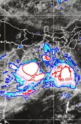 ओडिशा में भारी बारिश की आशंका, छत्तीसगढ़, मध्य प्रदेश को भी किया अलर्ट