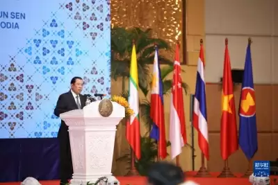 आसियान का 55वां विदेश मंत्रियों का सम्मेलन कंबोडिया में आयोजित