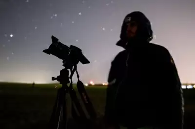 स्काई गेजर्स आज रात 5 ग्रहों के चाप का निर्माण करेंगे