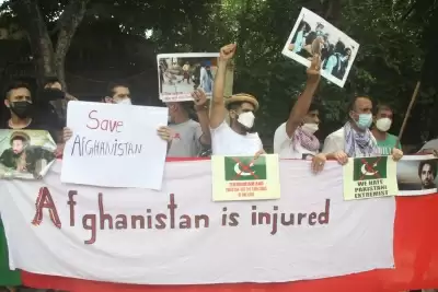 नई दिल्ली: हफ्तेभर में अफगान नागरिकों का पाकिस्तान के खिलाफ दूसरा विरोध प्रदर्शन, कहा, पाकिस्तान अफगान में हस्तक्षेप करना करे बंद