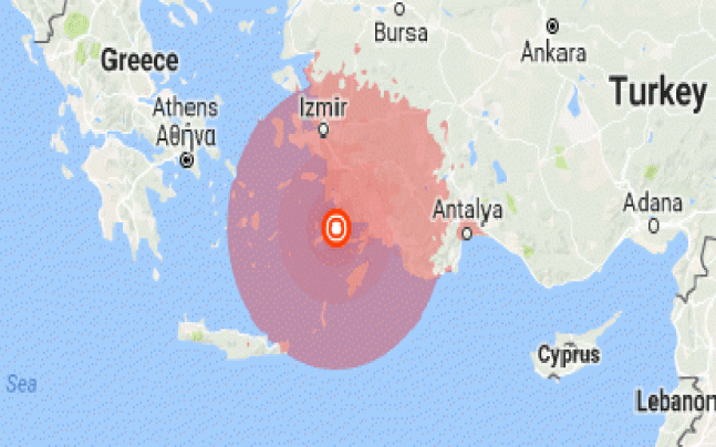 तुर्की-ग्रीस समुद्र तट पर 6.7 तीव्रता का भूकंप सुनामी का खतरा बरक़रार