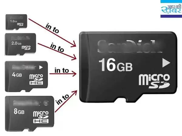 इस तरह से 2GB मेमोरी कार्ड को बनाये 16 GB