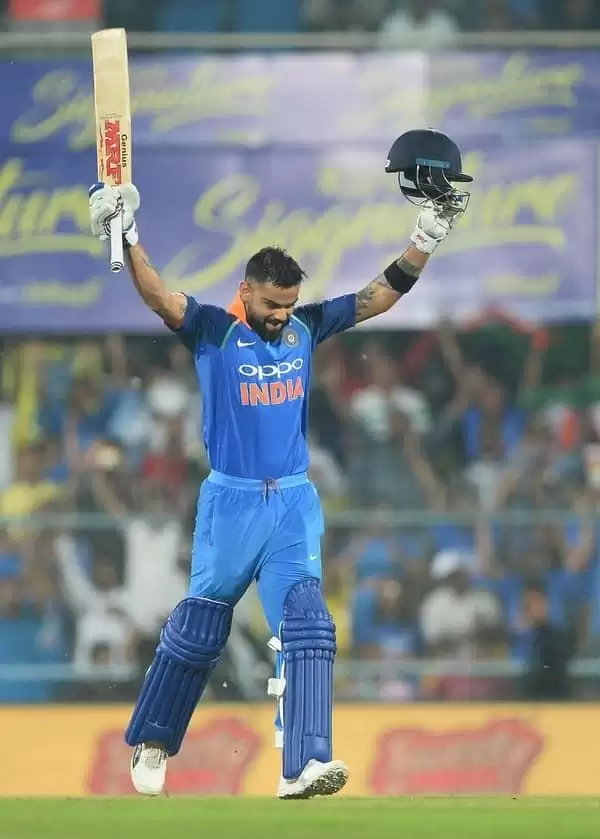 INDvsWI Virat Kohli ने वनडे मैच पुरे किये 10,000 रन