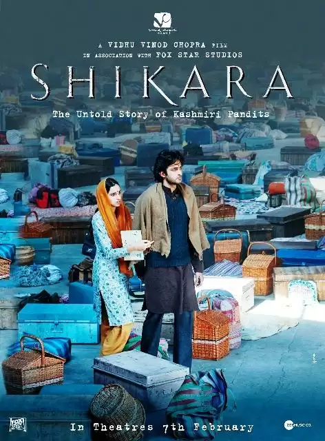 40,000 काश्मीरी पंडितों के साथ शूट की गई Shikara Hindi Movie ,अब उनके शिविर में की जाएगी Screening
