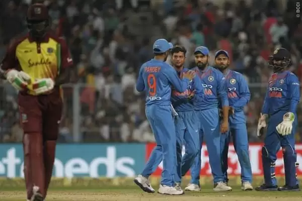 INDvWI Team India ने पहले T20 मैच में West Indies को 5 विकेट से हराया