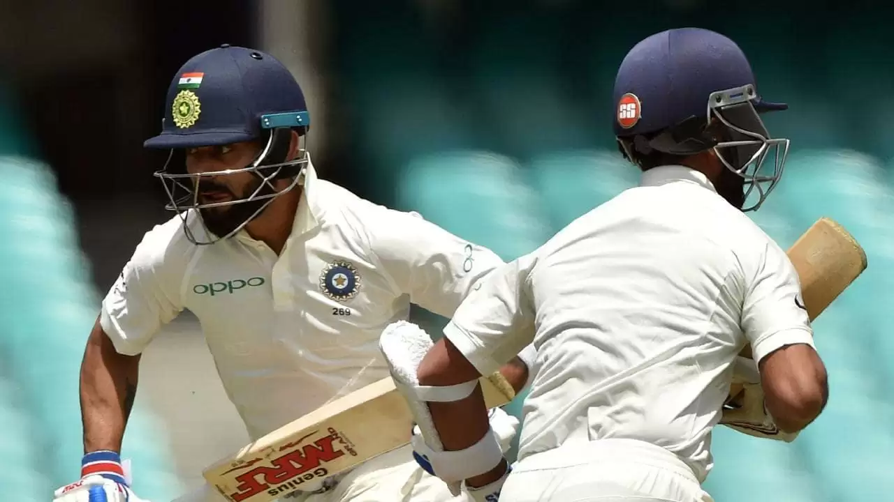 AUSvsIND Team India ने पहले Test Practice मैच बनाये 334 रन