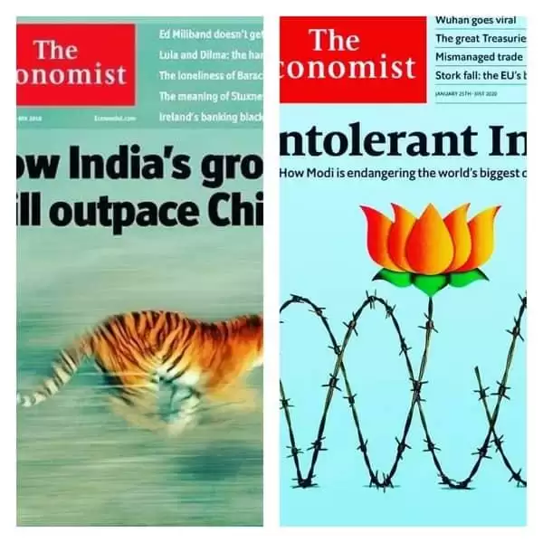 Modi Government की Image खराब करने की बड़ी साजिश ,The Economist में छपी विवादों से भरी Article