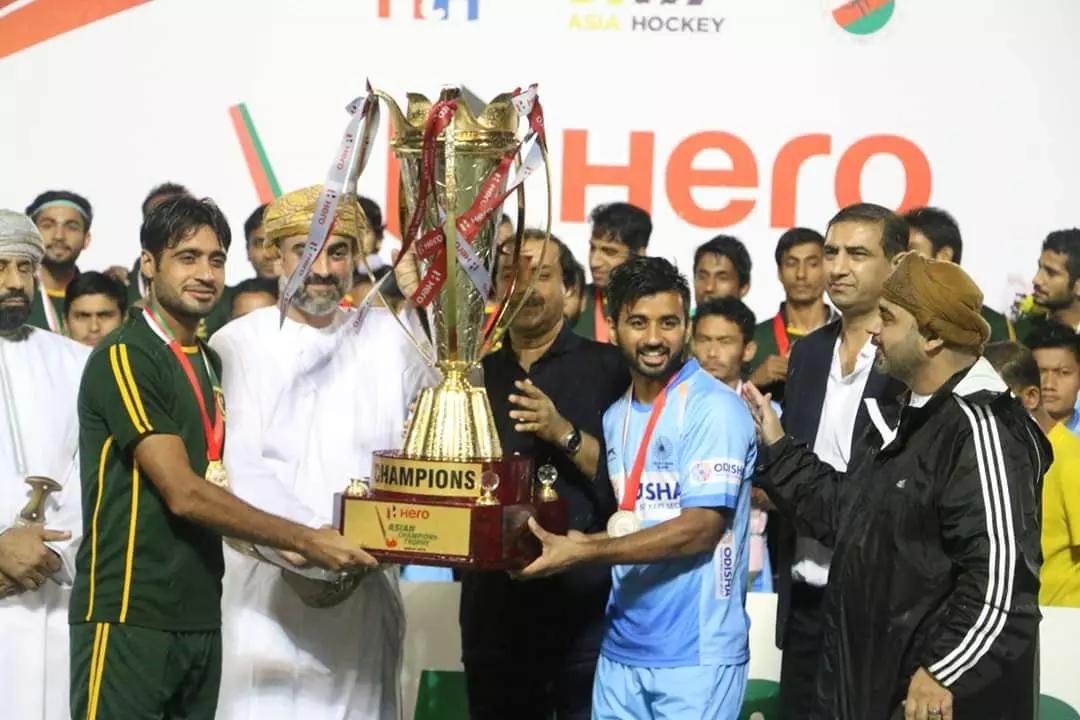 India और Pakistan बने Asian Hockey Champions