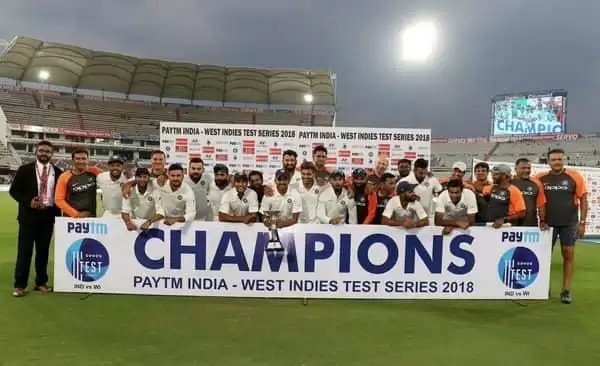 INDvsWI Team India ने 2-0 से जीती टेस्ट सीरीज Prithvi Shaw बने Man of the Series
