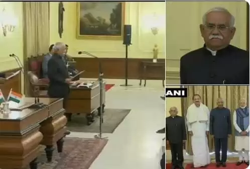 राष्ट्रपति राम नाथ कोविंद ने सुधीर भार्गव को मुख्य सूचना आयुक्त पद के लिए दिलाई शपथ