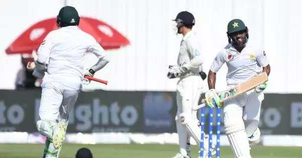 PAKvsNZ Pakistan ने New Zealand पर 58 रनों की बनाई बढ़त