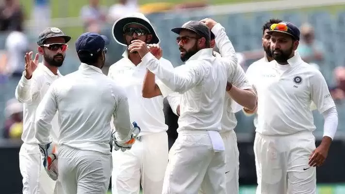INDvsAUS Team India को पहला टेस्ट मैच जीतने लिए 1 विकेट दूर